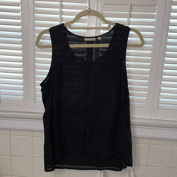 Halogen tank top raised print leopard - Picture 2 of 3